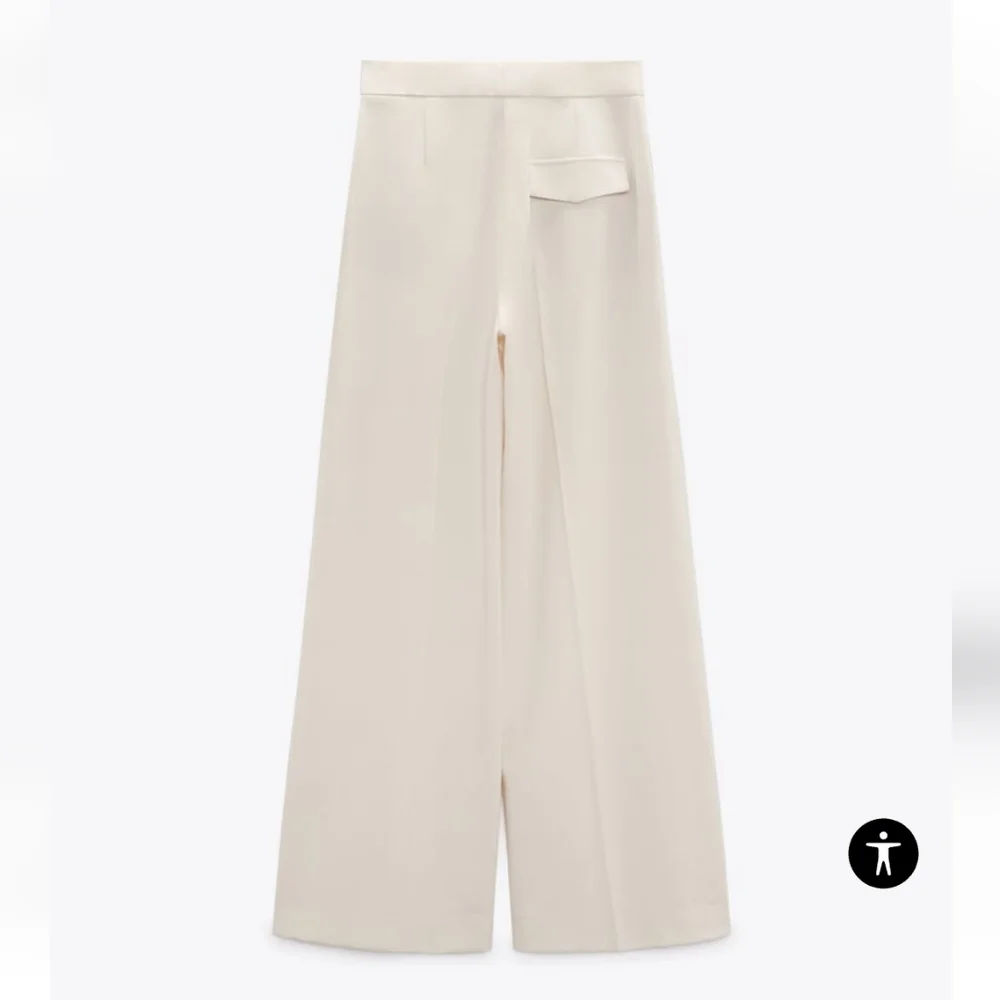 ZARA WIDE LEG PANTS Size XS